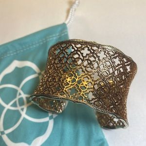 Kendra Scott Candice Bracelet in Rose Filigree